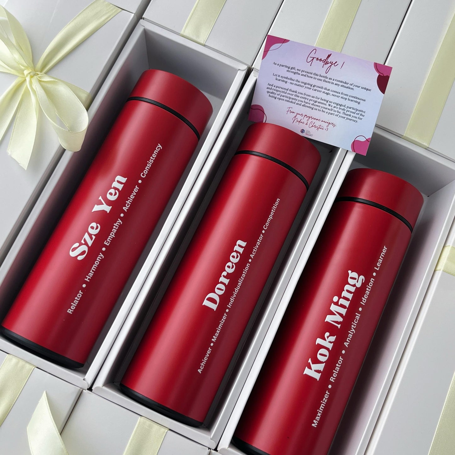 Customise LED Thermal Flask - Gaia Gifts Co