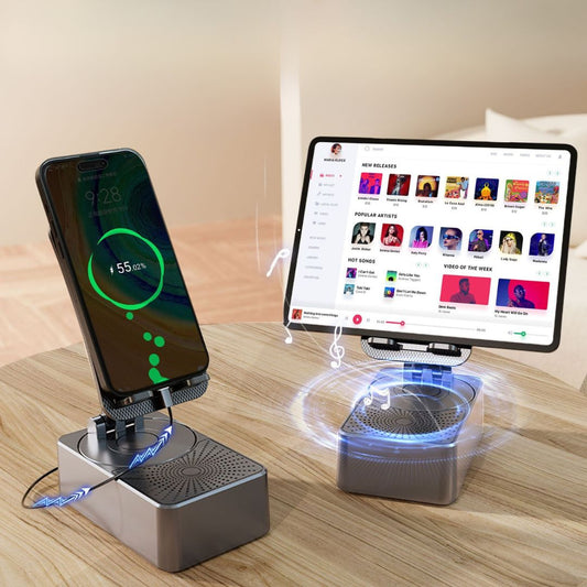 #1012 3in1 Phone Holder, Powerbank, Bluetooth Speaker