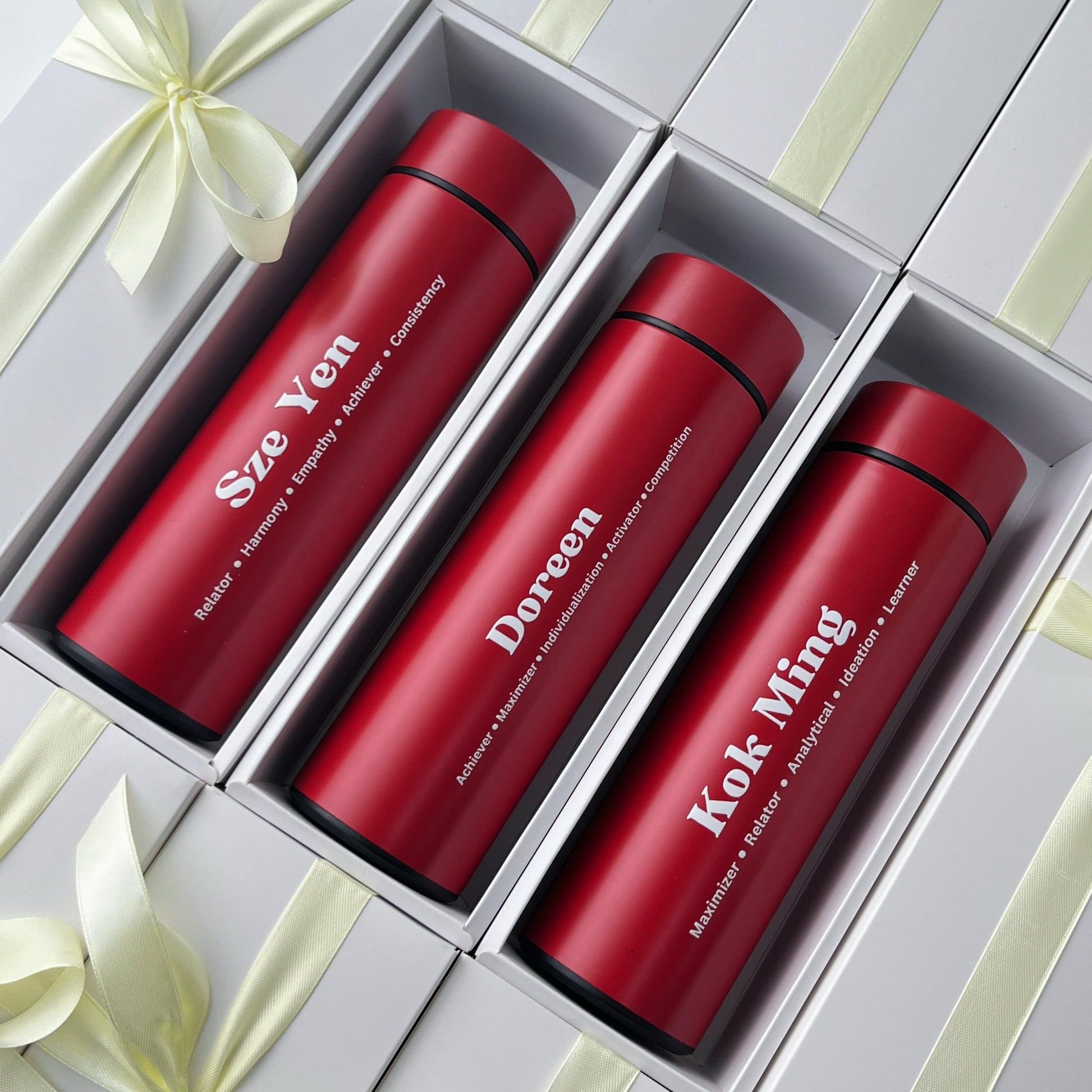 Customise LED Thermal Flask - Gaia Gifts Co