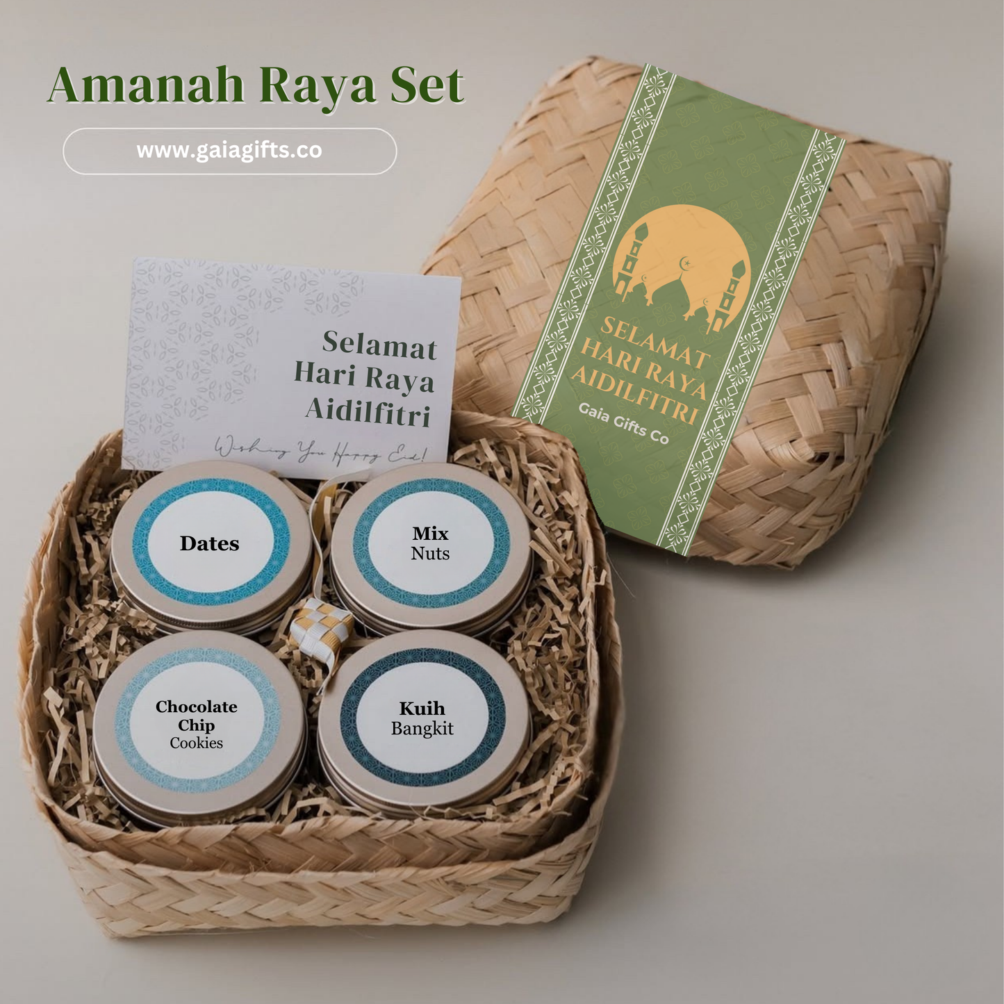 Amanah Gift Set - Raya 2025 - Gaia Gifts Co