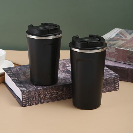 #1011 Stainless Steel Coffee Flask - Gaia Gifts Co