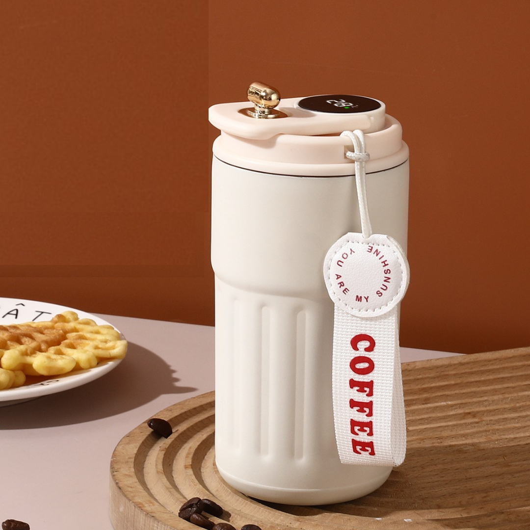 #3817 Stainless Steel Flask with Smart LED Indicator