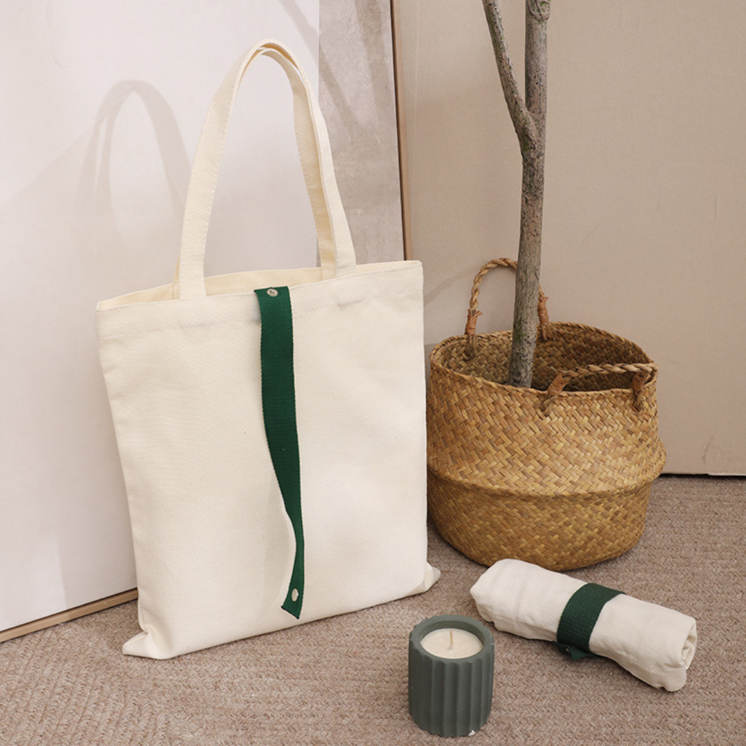 SB03 8oz Foldable Canvas Bag - Gaia Gifts Co