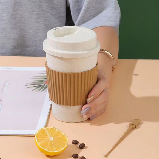 #3007 Eco-Friendly Wheat RFiber Coffee Cup.