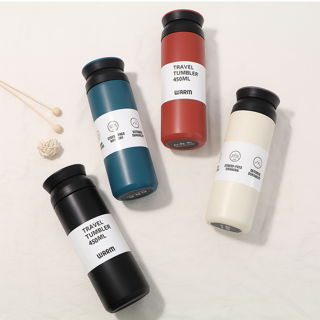 #7314 Stainless Steel Vacuum Flask - Gaia Gifts Co