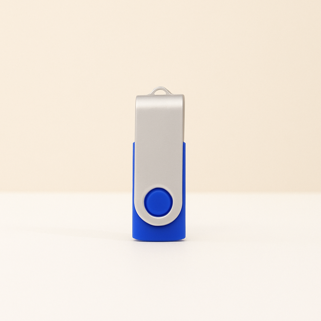 #7511 Classic Metal Flash Drive (16GB) - Gaia Gifts Co
