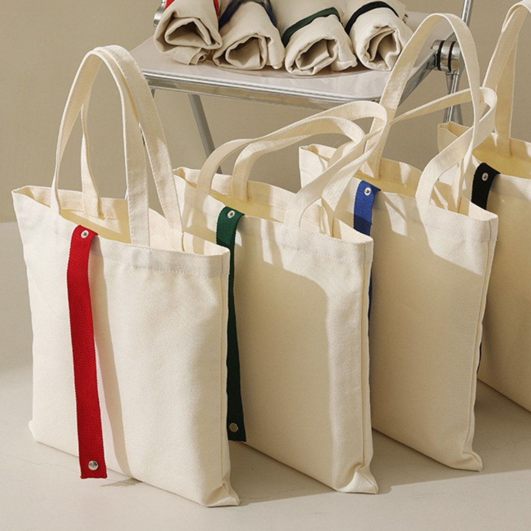 SB03 8oz Foldable Canvas Bag - Gaia Gifts Co