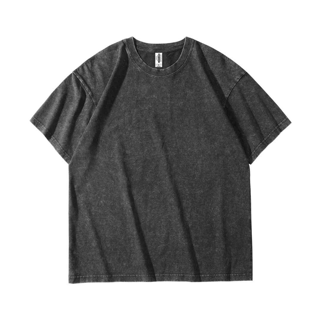 Vintage Snowflake Washed Tee (205gsm) - AG2316