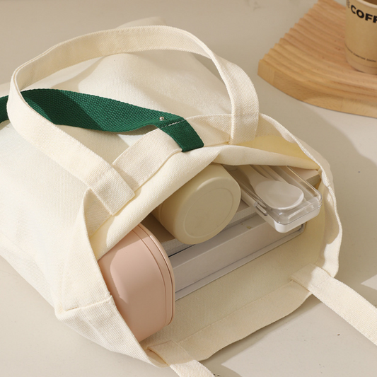 SB03 8oz Foldable Canvas Bag - Gaia Gifts Co