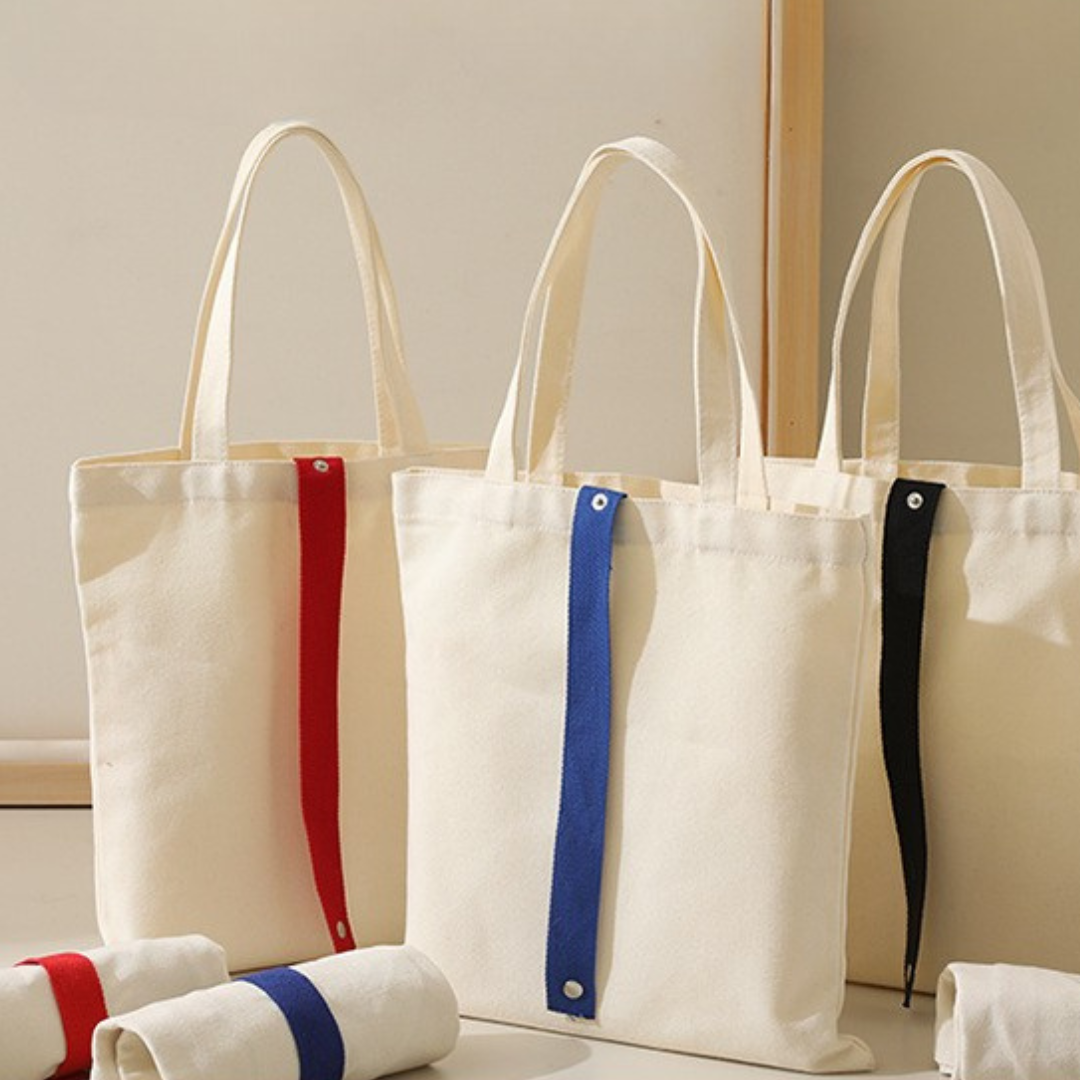 SB03 8oz Foldable Canvas Bag - Gaia Gifts Co