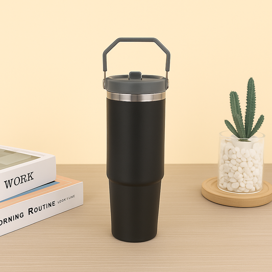 #7020 Stainless Steel Thermo Mug with Handle