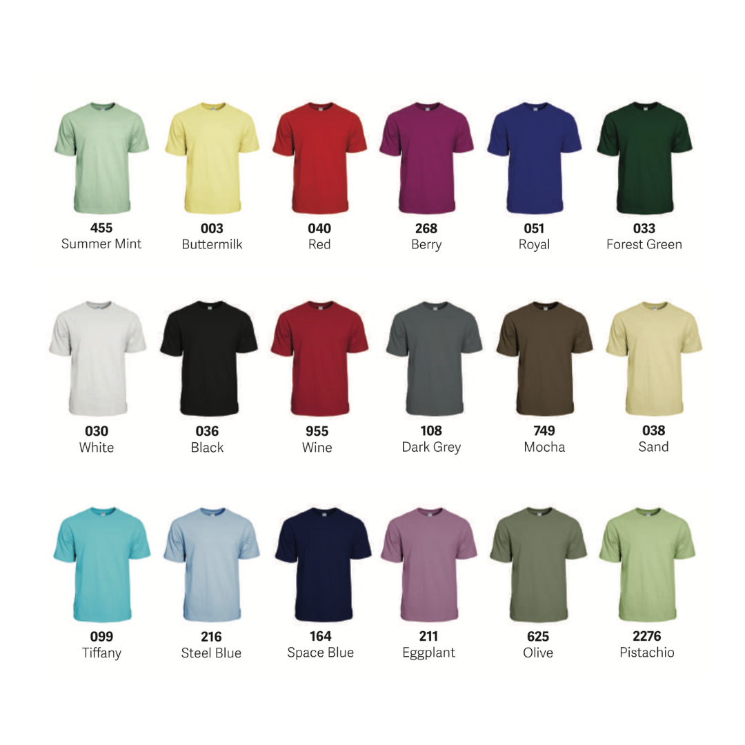 Siro Cotton T-shirt (210gsm) - AG210
