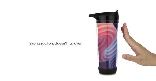 #8827 ANTI FALL Double Wall Suction Bottle