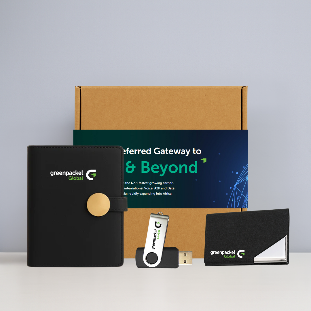 Customised Corporate Gift Set - Greenpacket Global - Gaia Gifts Co