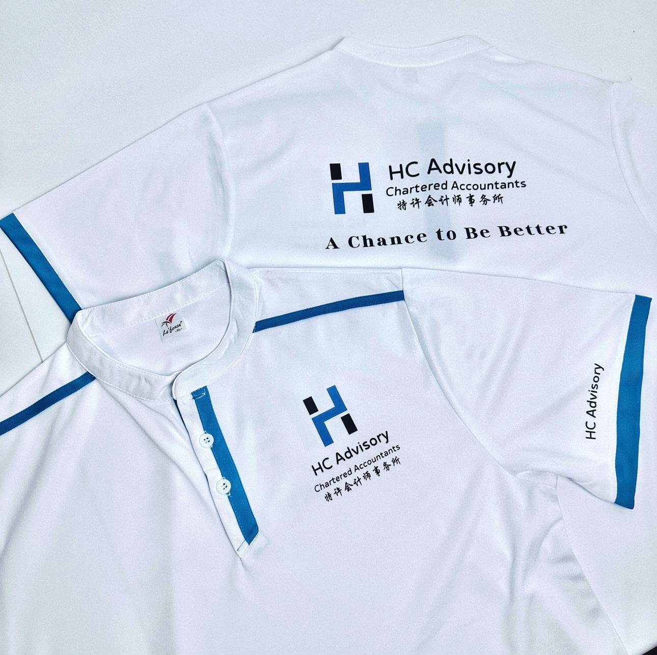 White/Sea Blue Microfibre Polo (M38-00)