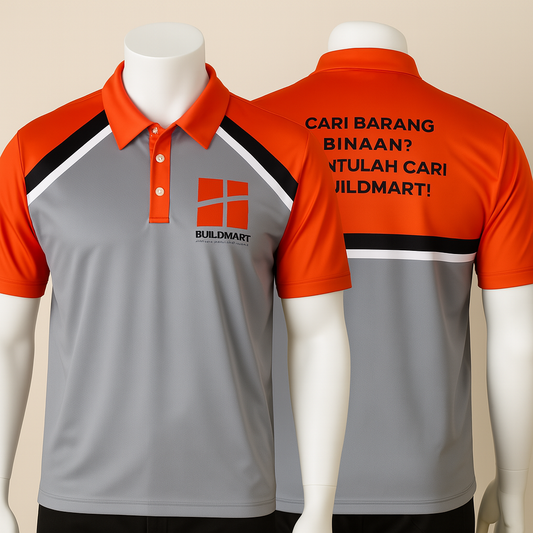 Sublimation Microfibre Polo Shirt