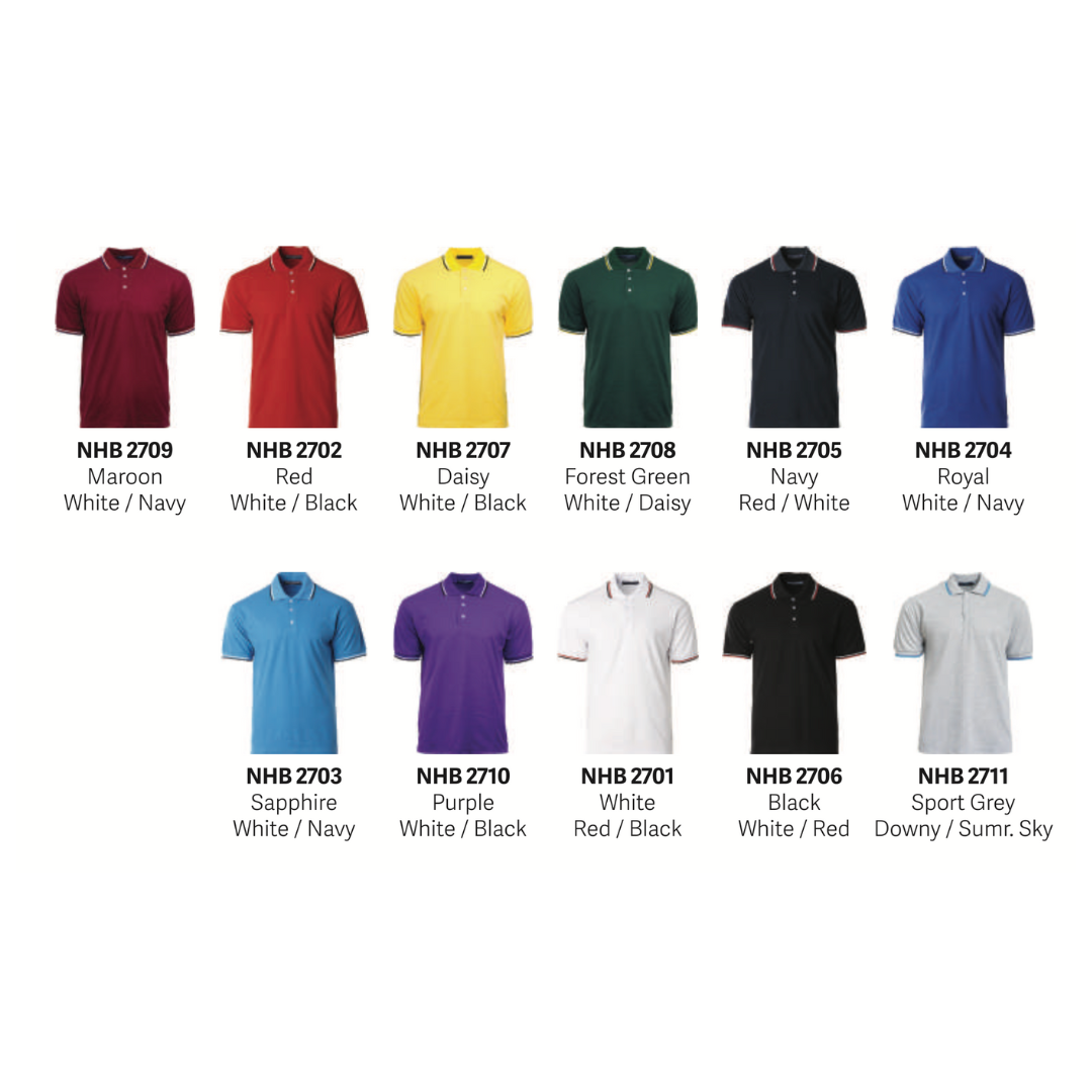 Saffron Polo (220gsm) - NHB2500