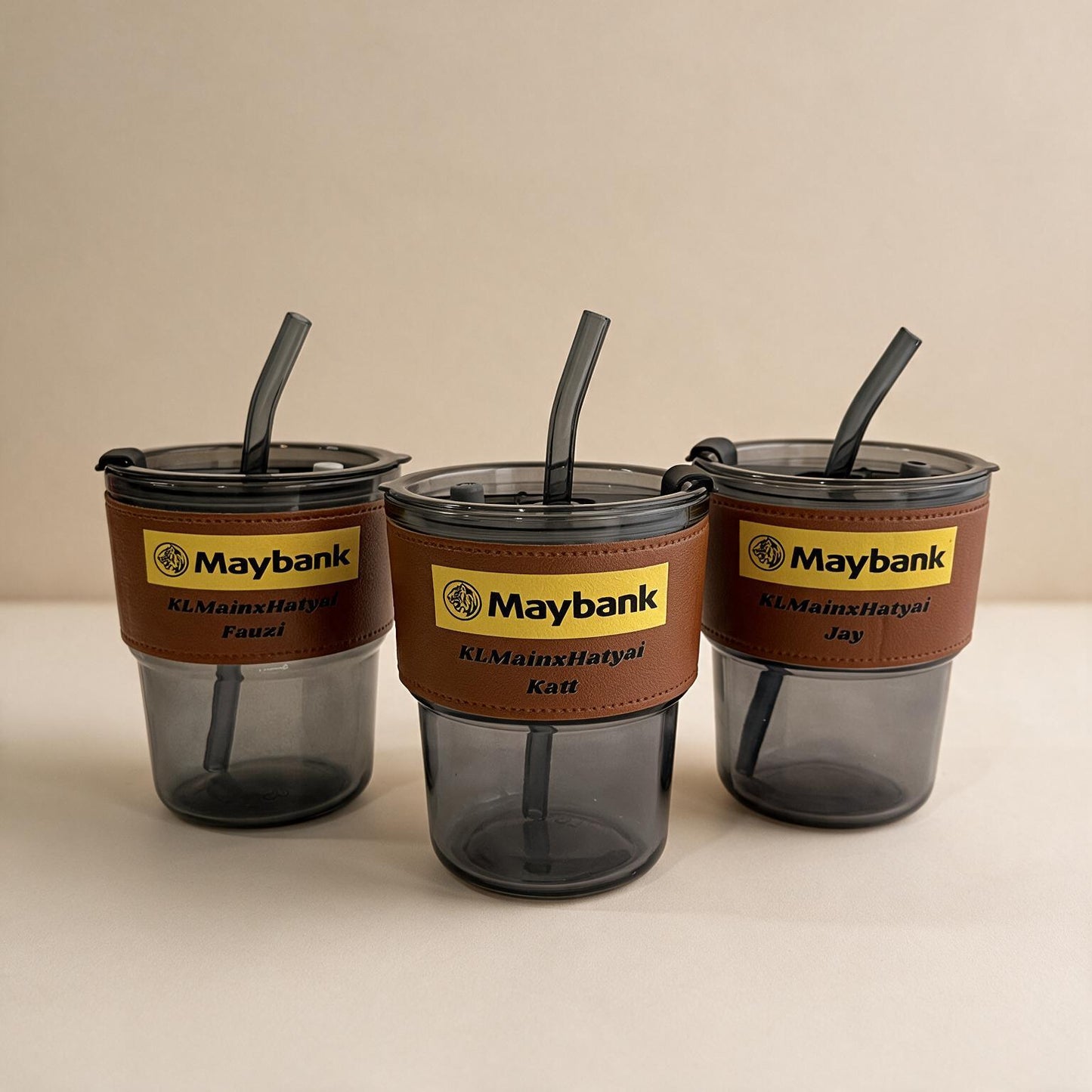 Custom Glass Mug - Maybank