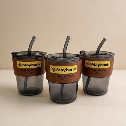 Custom Glass Mug - Maybank