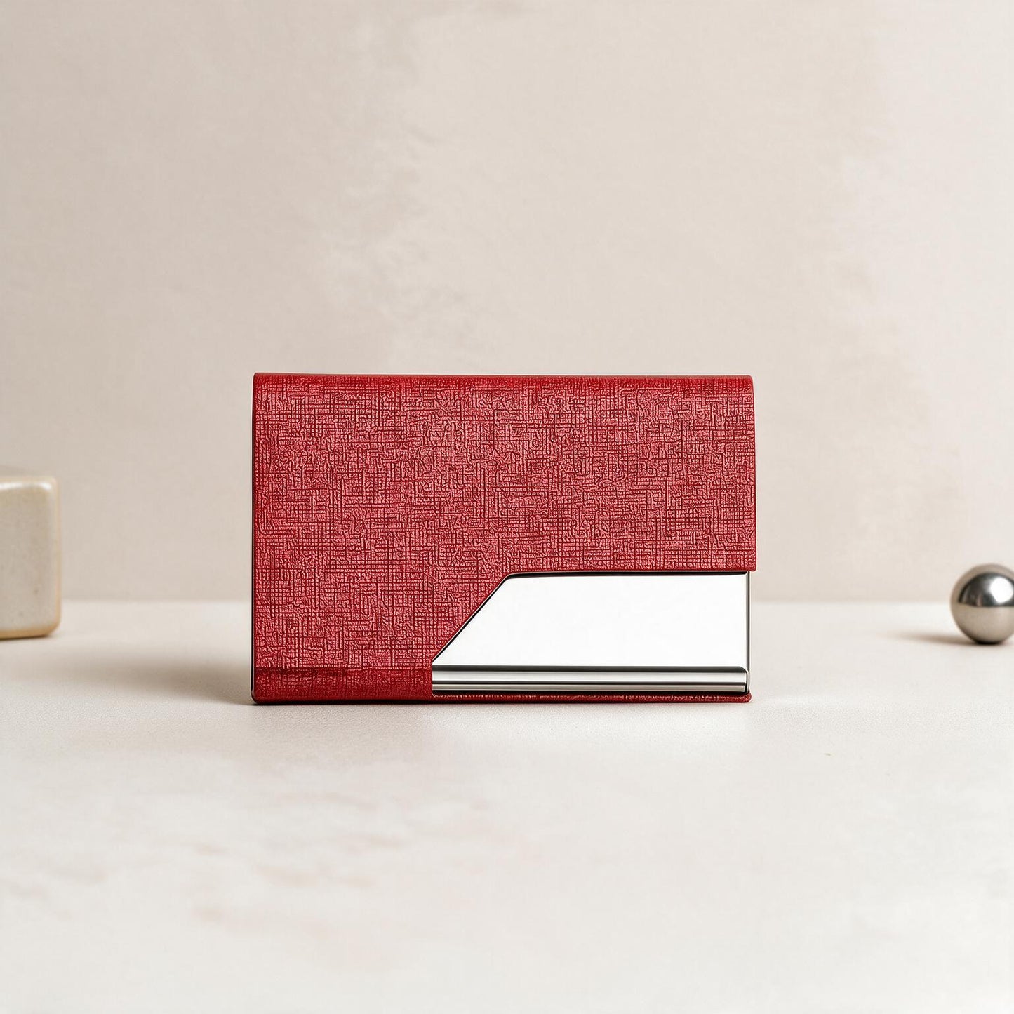 #G6 Stainless Steel Business Cardholder
