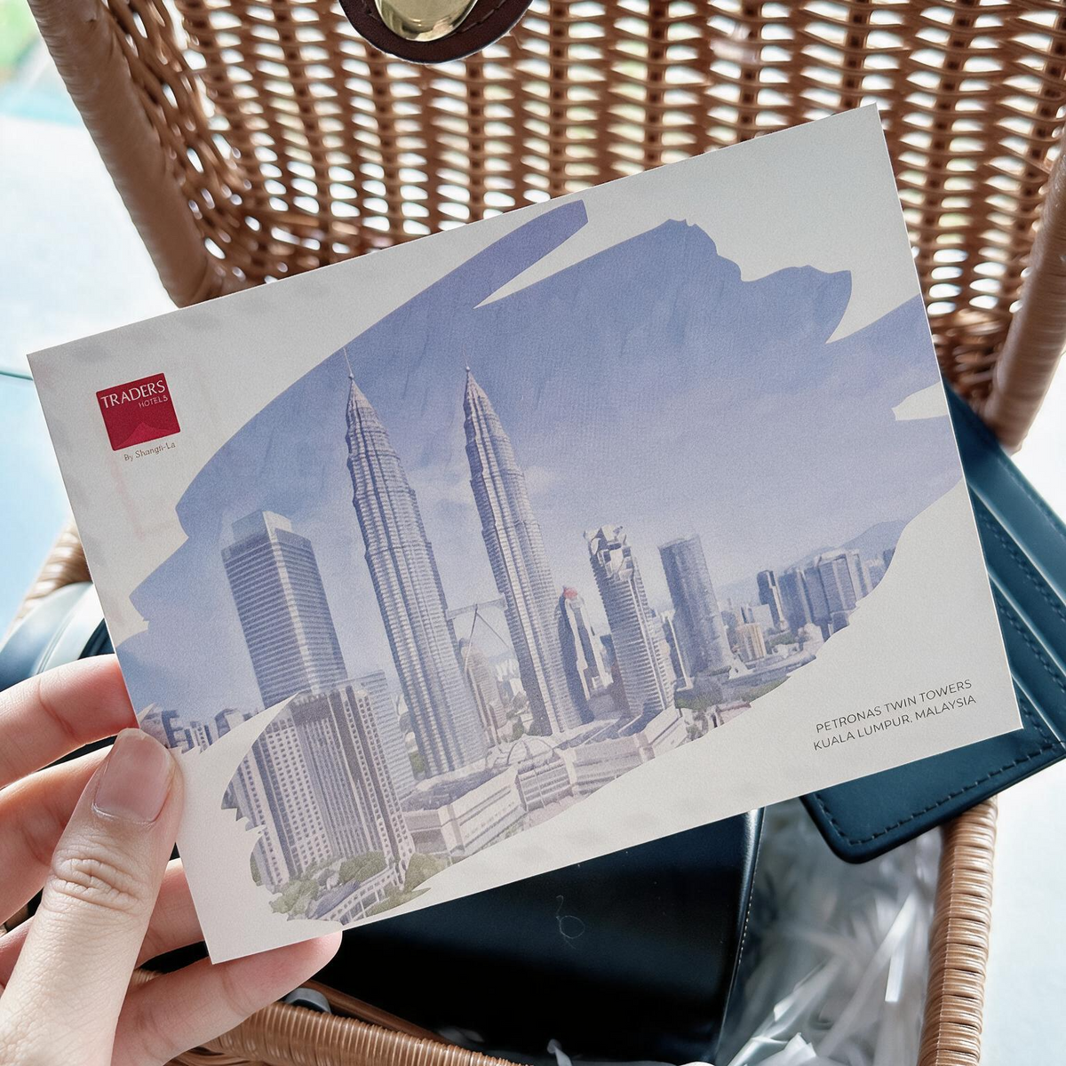 Retro Travel Basket Gift Set - Traders Hotel KL