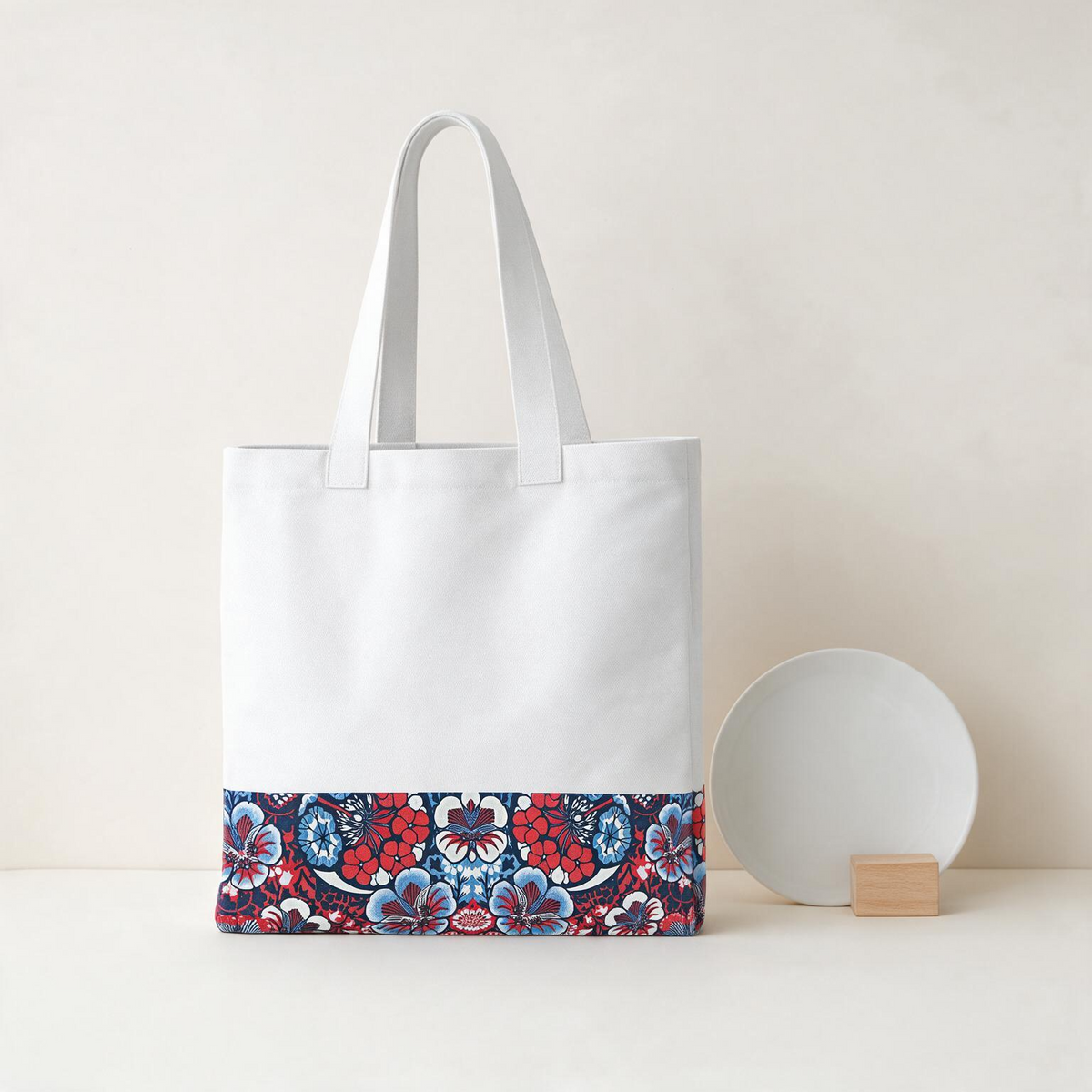 #G6 Batik Canvas Tote Bag