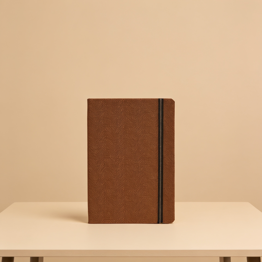 #M511 Leatherette Cover Notebook - Gaia Gifts Co