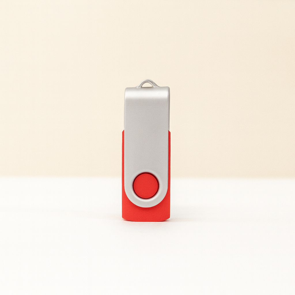 #7511 Classic Metal Flash Drive (16GB) - Gaia Gifts Co