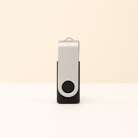 #7511 Classic Metal Flash Drive (16GB) - Gaia Gifts Co