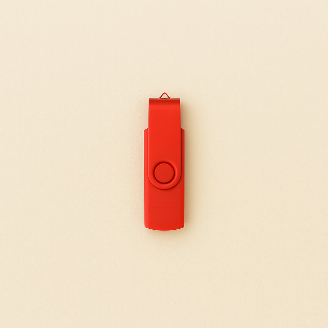 #7814 USB Flash Drive with Type C (16GB) - Gaia Gifts Co