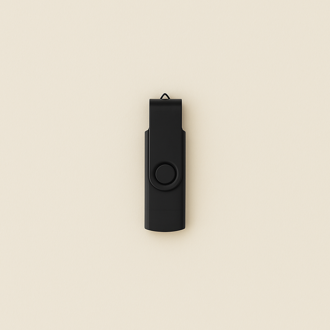 #7814 USB Flash Drive with Type C (16GB) - Gaia Gifts Co