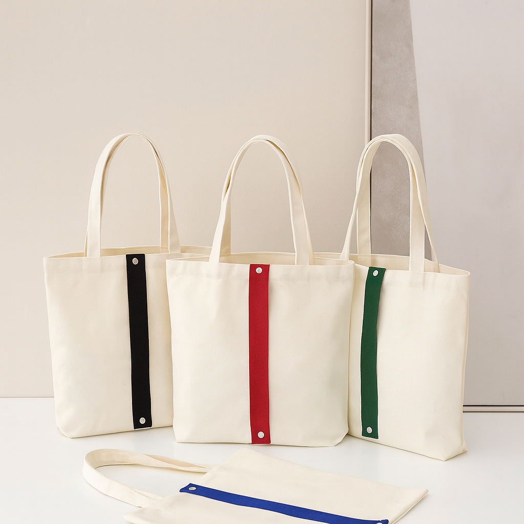 #7496 Foldable Canvas Bag - Gaia Gifts Co