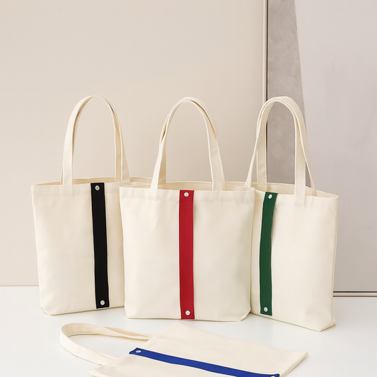 #7496 Foldable Canvas Bag - Gaia Gifts Co