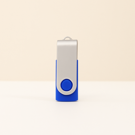 #7511 Classic Metal Flash Drive (16GB) - Gaia Gifts Co