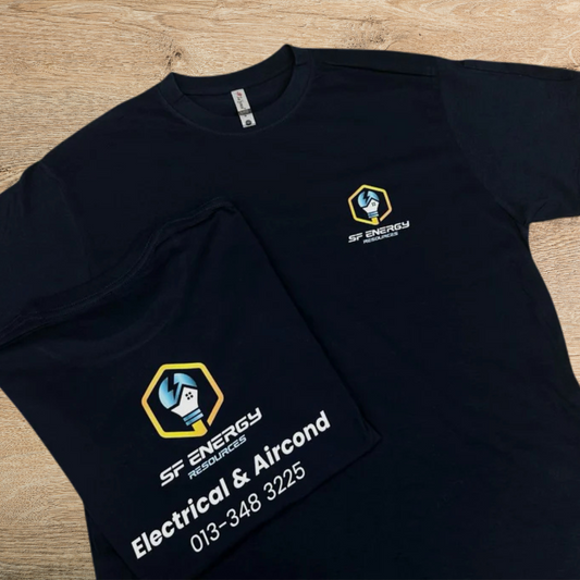 Navy Cotton Round Neck (RC01-02) - Gaia Gifts Co