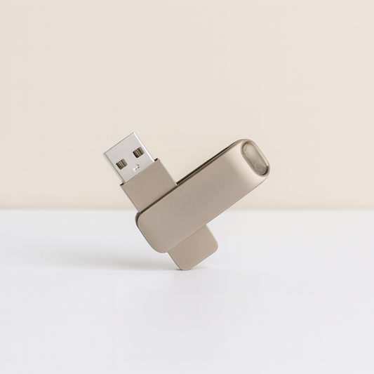 #7512 Metal USB Flash Drive (16GB) - Gaia Gifts Co