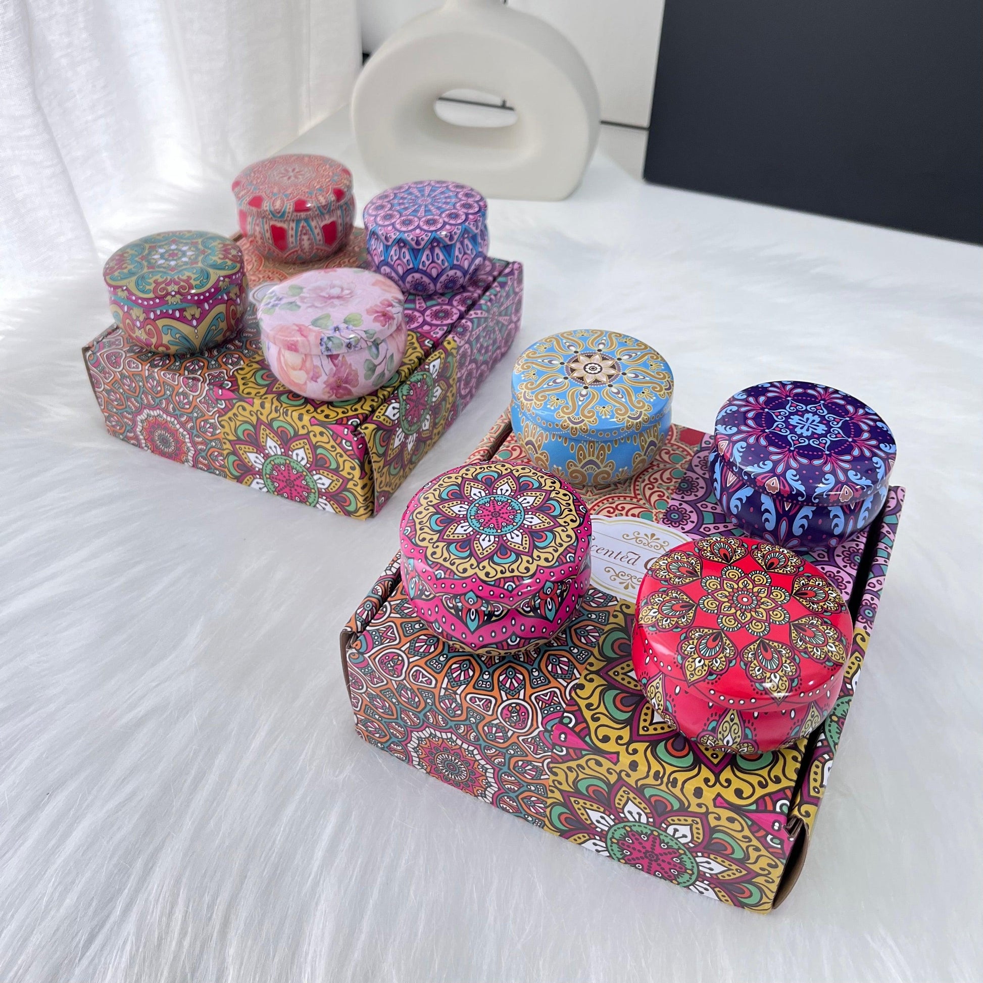 Batik Scented Candles - 75g - Gaia Gifts Co