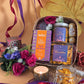 Anbu Diwali Gift Set Deepavali Aesthetic Rattan Gift Box and Snacks