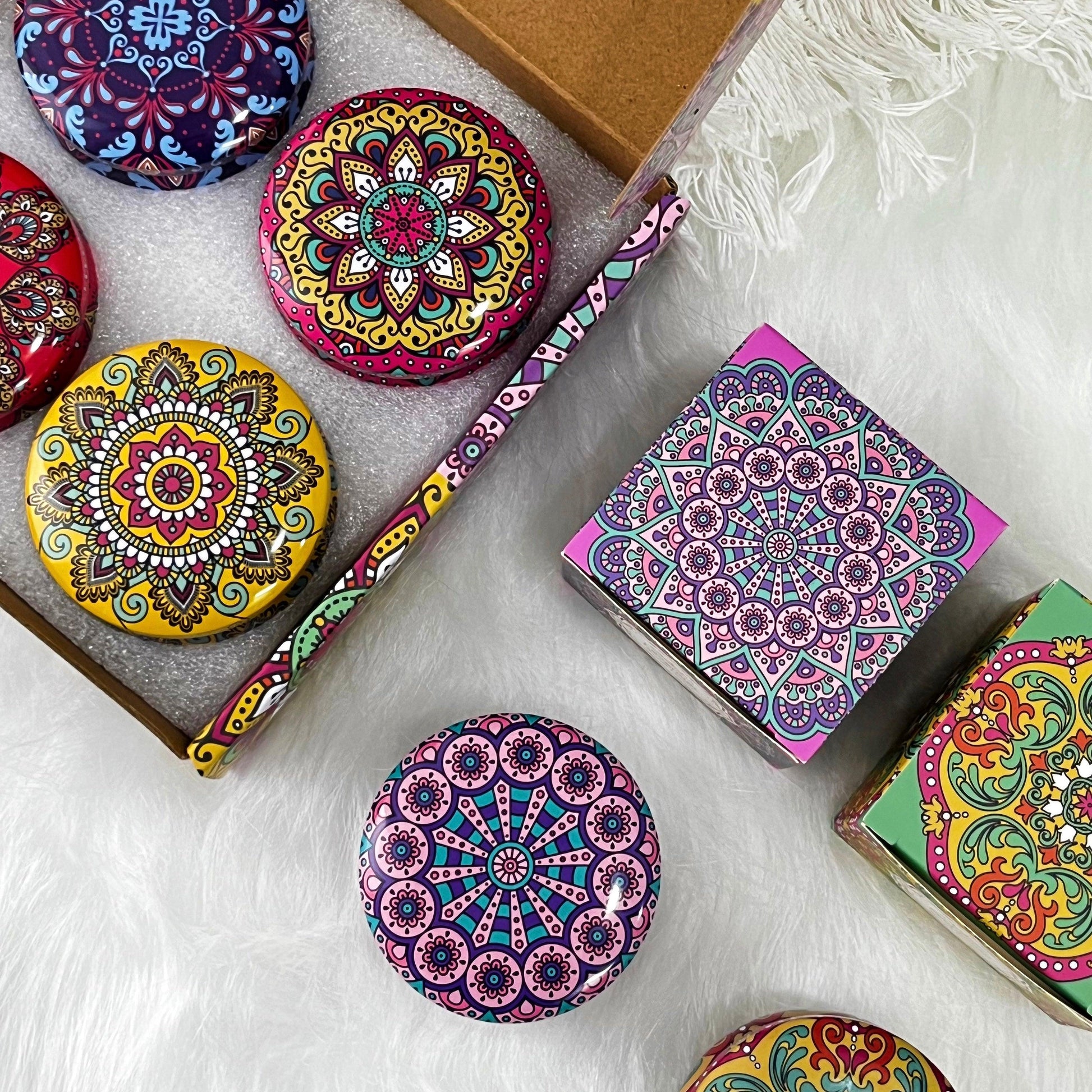 Batik Scented Candles - 75g - Gaia Gifts Co