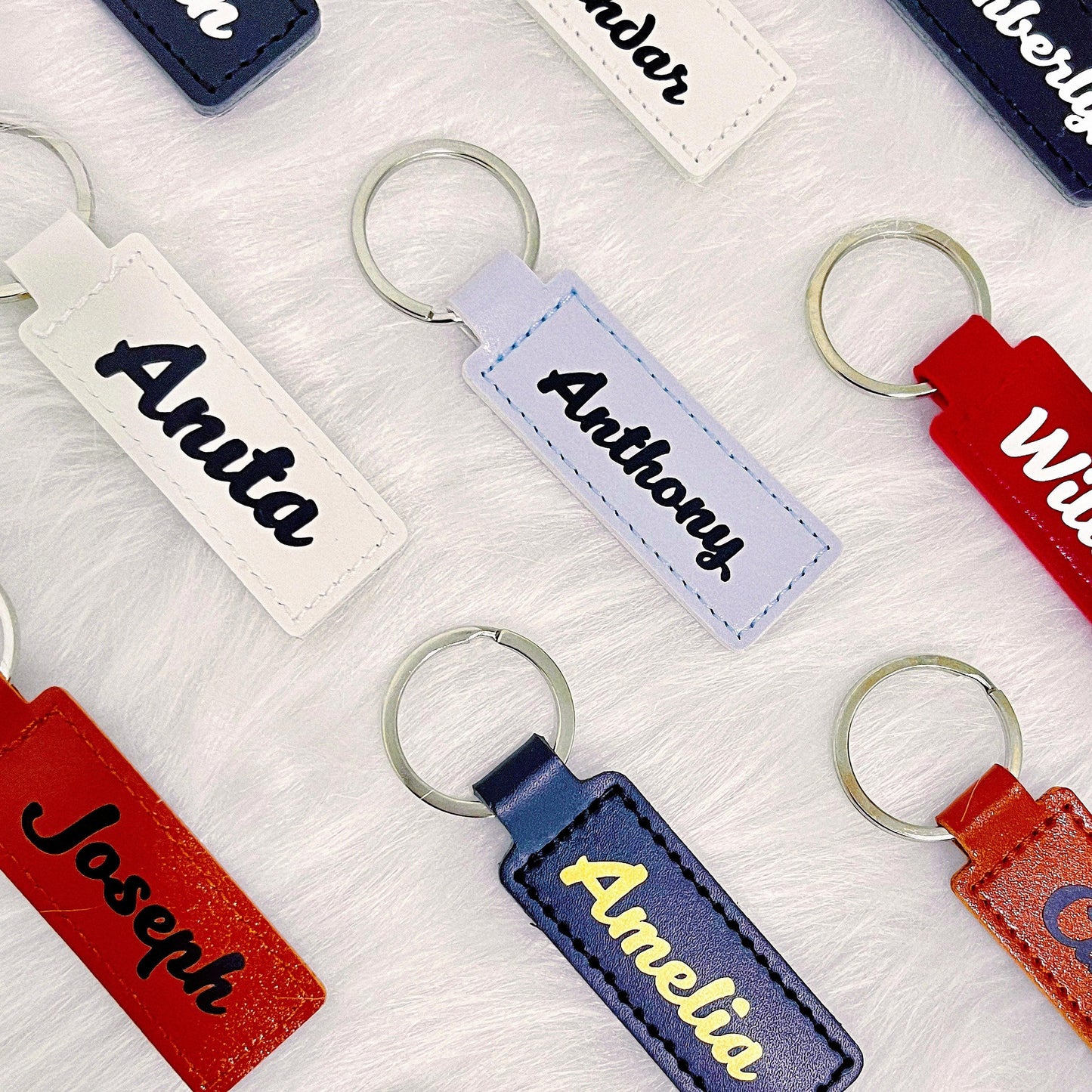 Custom Name/Logo Keychains - Gaia Gifts Co