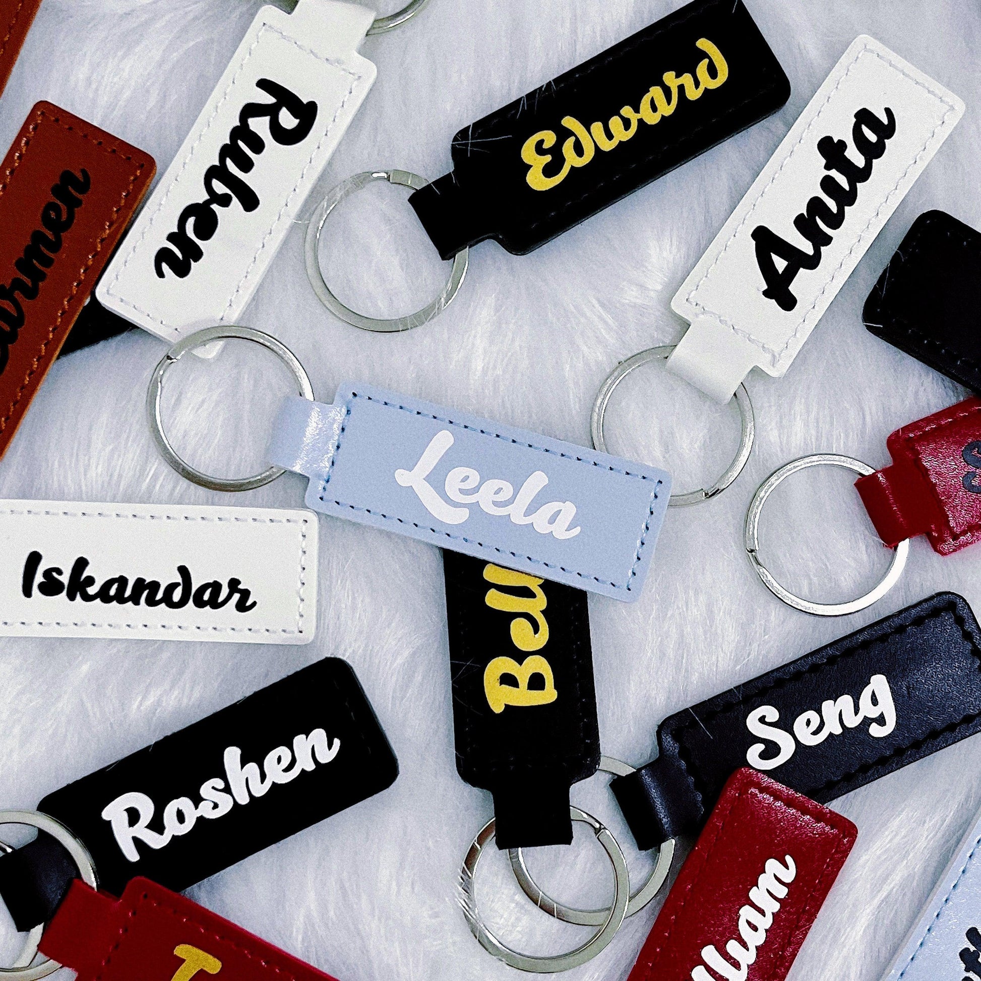 Custom Name/Logo Keychains - Gaia Gifts Co