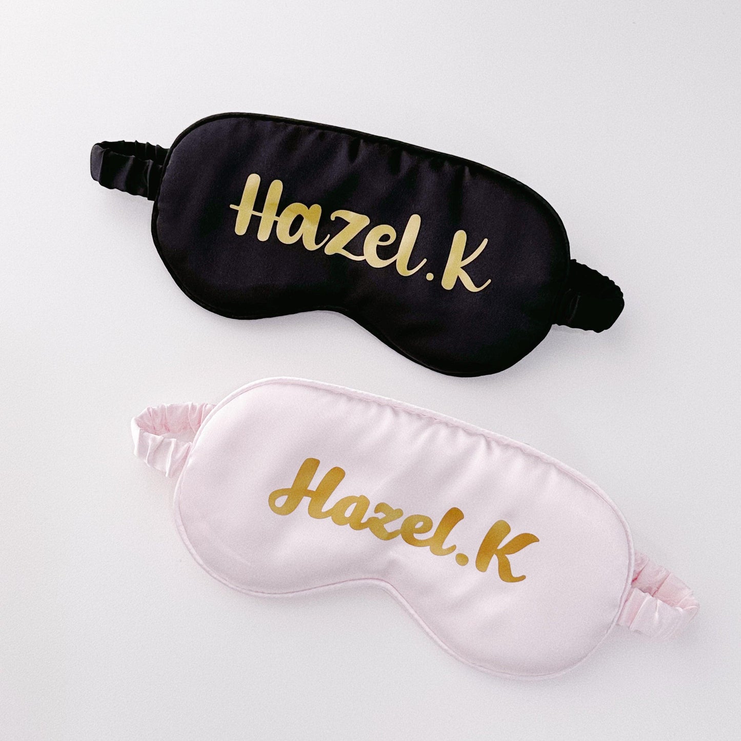 Custom Name Silk Eye Mask - Gaia Gifts Co