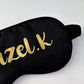 Custom Name Silk Eye Mask - Gaia Gifts Co