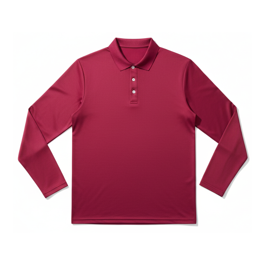 PrimeTech™ Microfibre Long Sleeve Polo Shirt (160gsm) - M2400