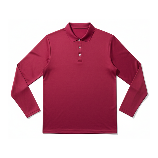 PrimeTech™ Microfibre Long Sleeve Polo Shirt (160gsm) - M2400