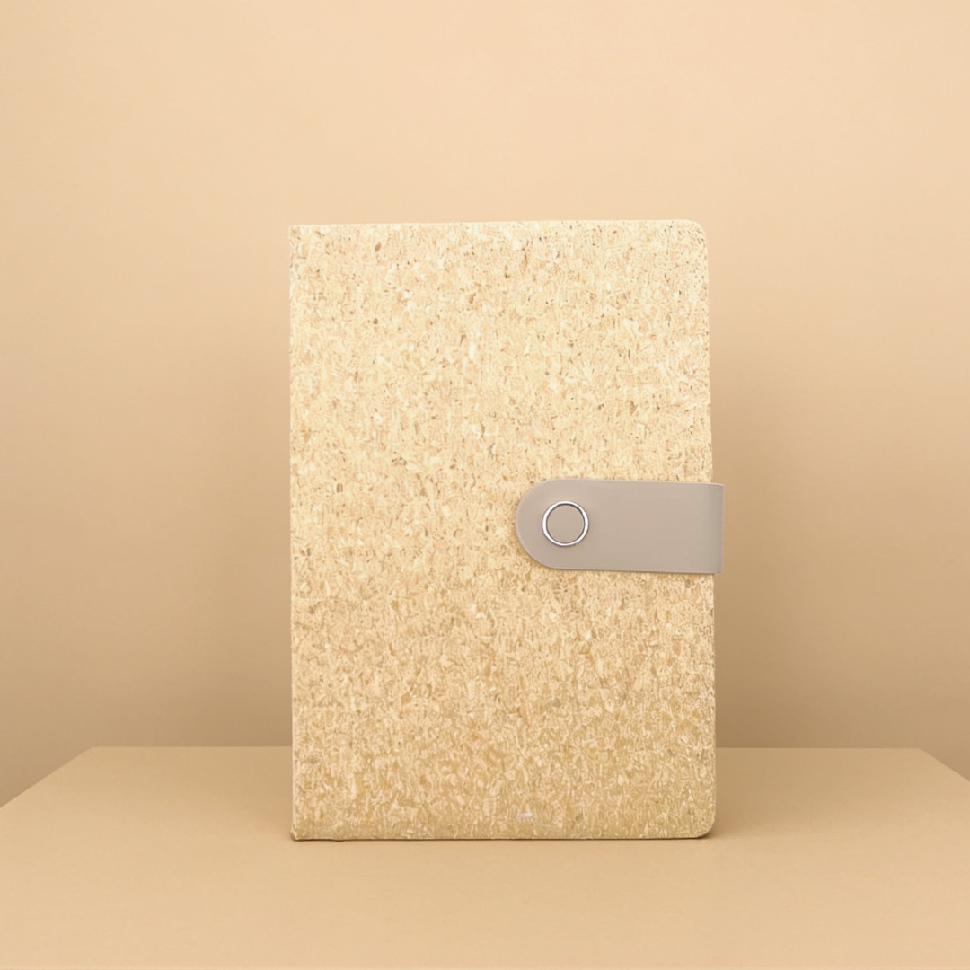 #M679 Eco Cork Cover Notebook