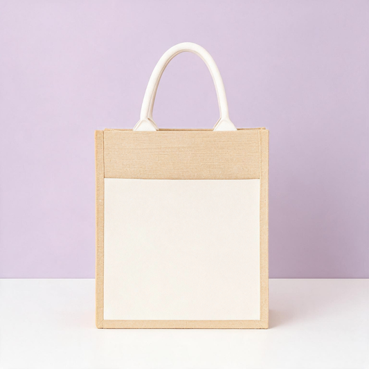#M6 Laminated Jute Bag