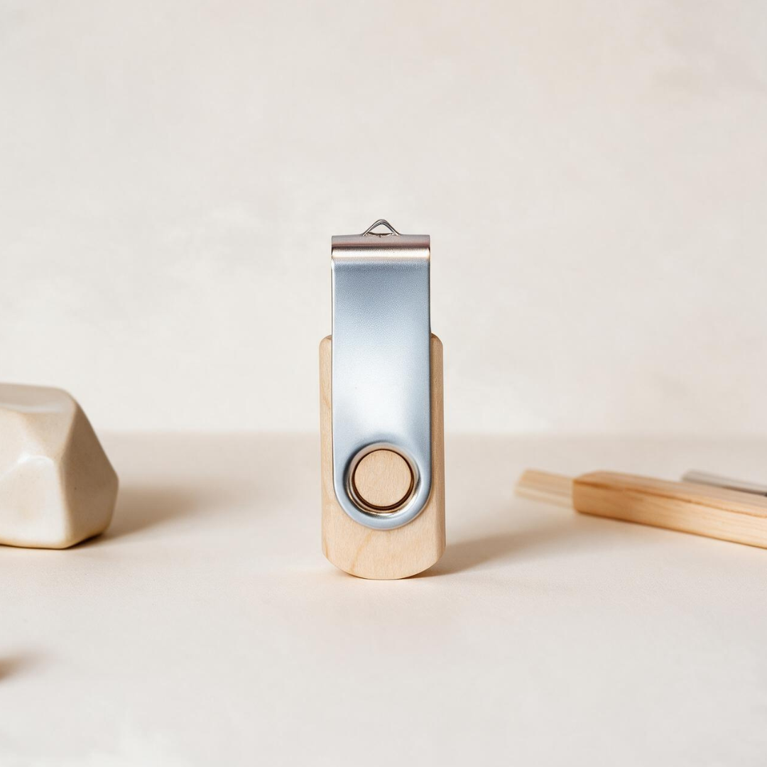 #M16 Bamboo Classic Flash Drive