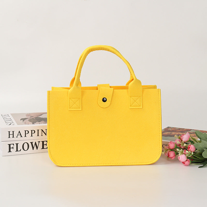 Felt Compartment Bag.