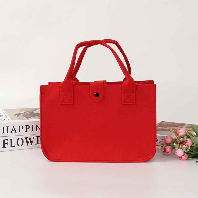 Felt Compartment Bag.